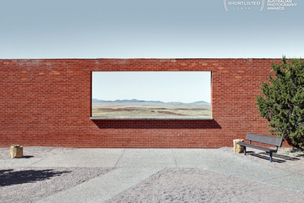 The Wall Frame, Arizona.
From a series entitled Lost America which examines a quiet stillness in a forgotten landscape that is, in a sense: on-pause.